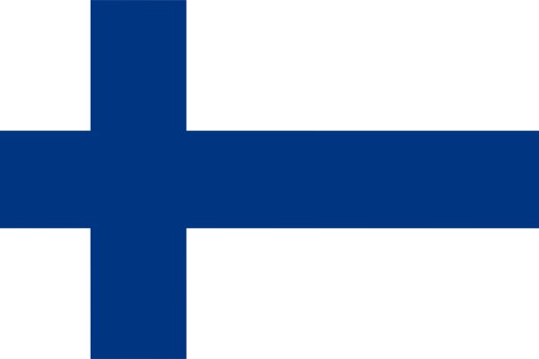 Illustration of Finland flag